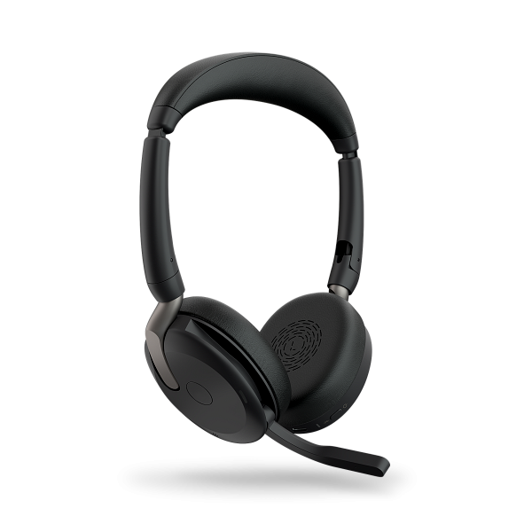 Jabra Evolve2 65 Flex, UC, Link 380a, Charging Stand - Over-Ear Headset 3